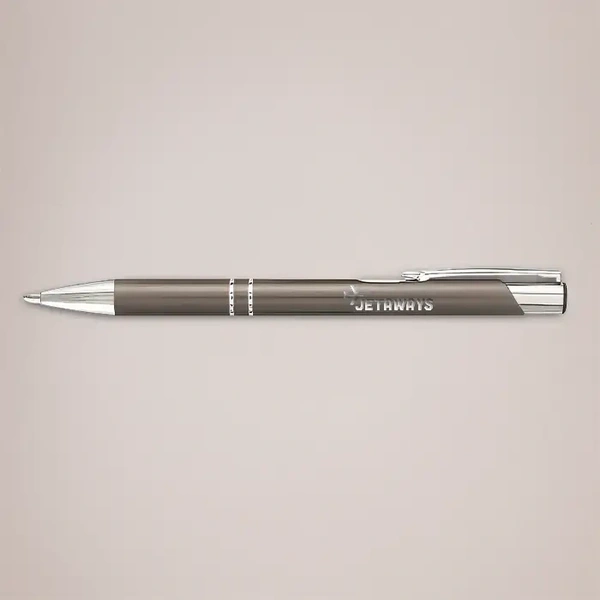 Engraved Paragon Pens - Example - Gunmetal Matte